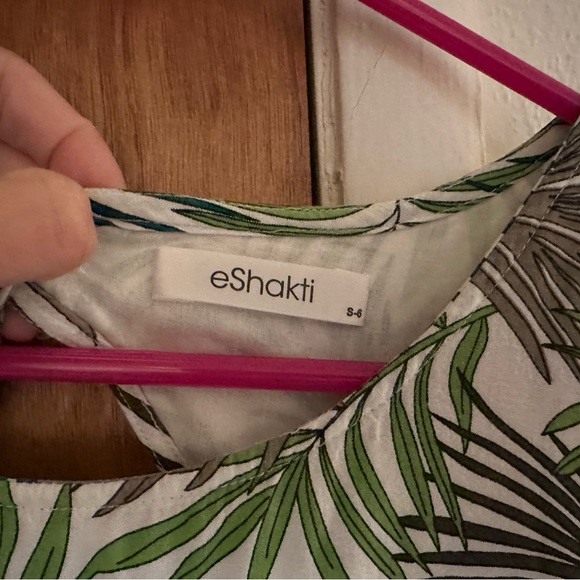 Eshakti palm tree dress, size small/ 6, great condition - Picture 5 of 11